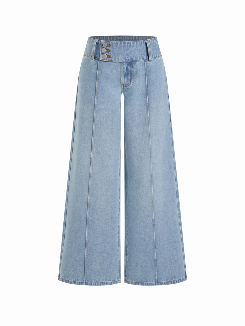Denim Low Rise Baggy Jeans
