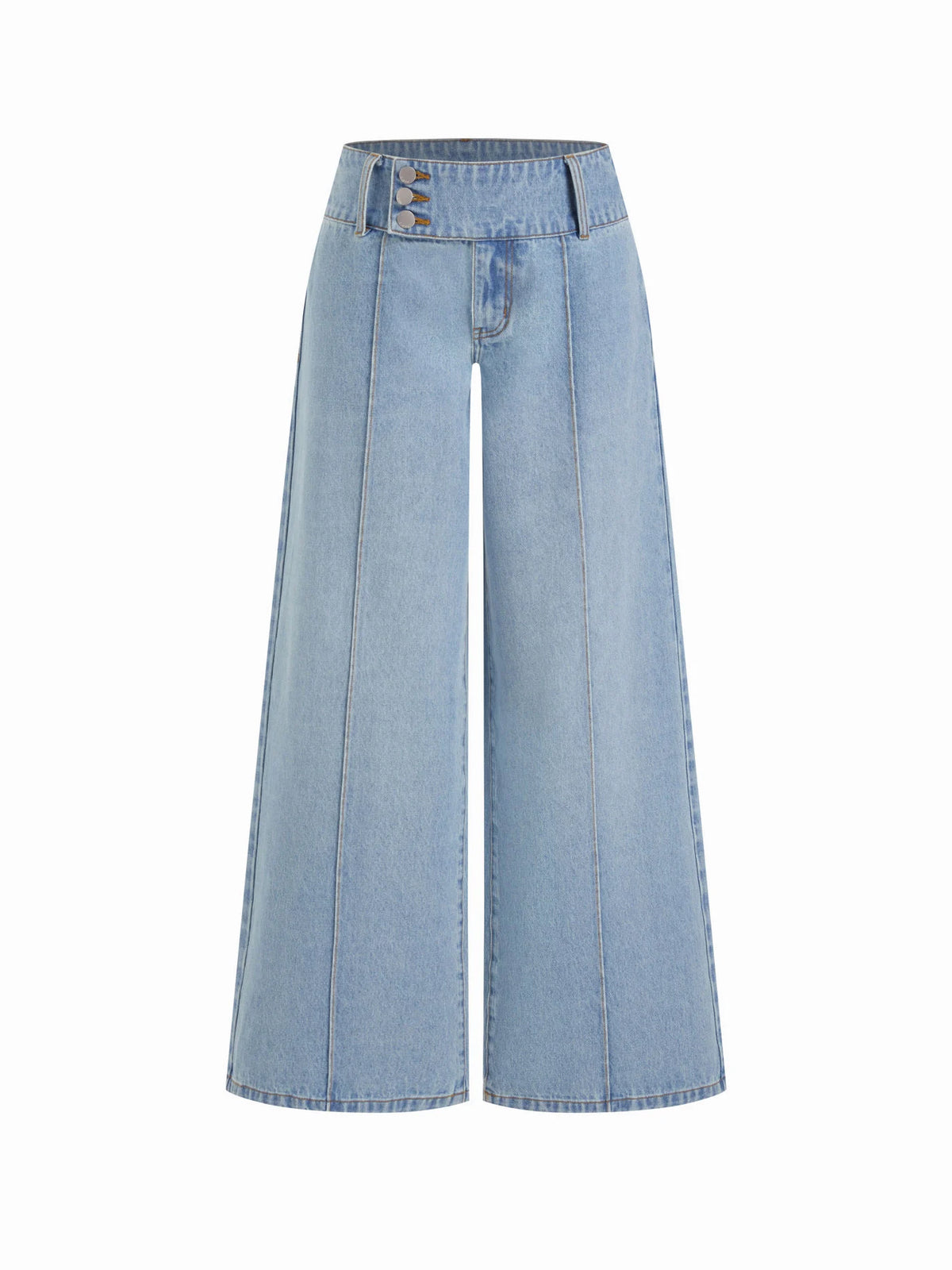 Denim Low Rise Baggy Jeans