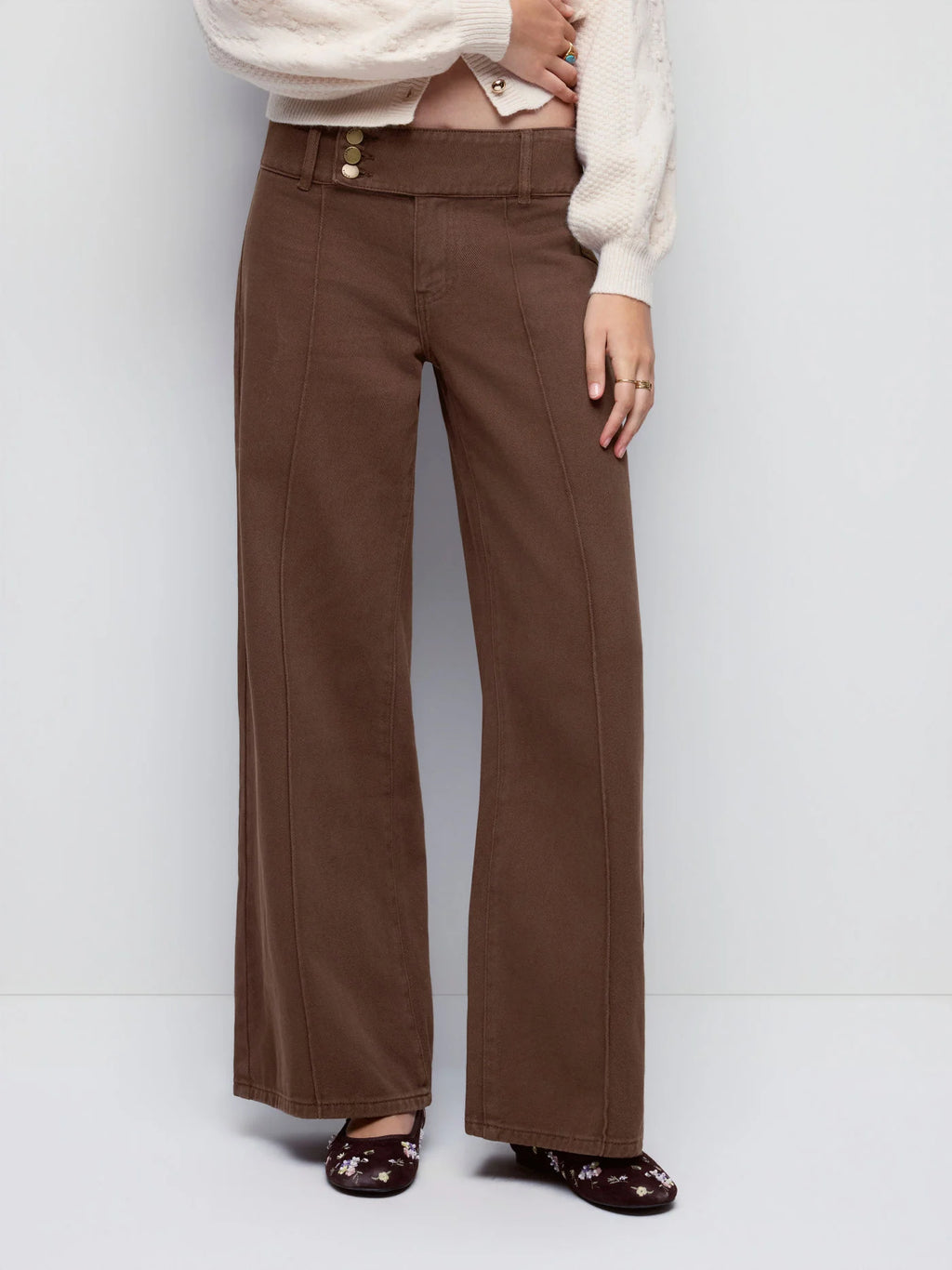 Denim Low Rise Baggy Jeans