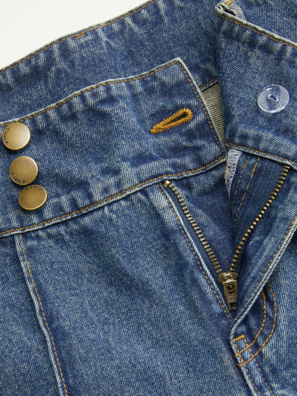 Denim Low Rise Baggy Jeans