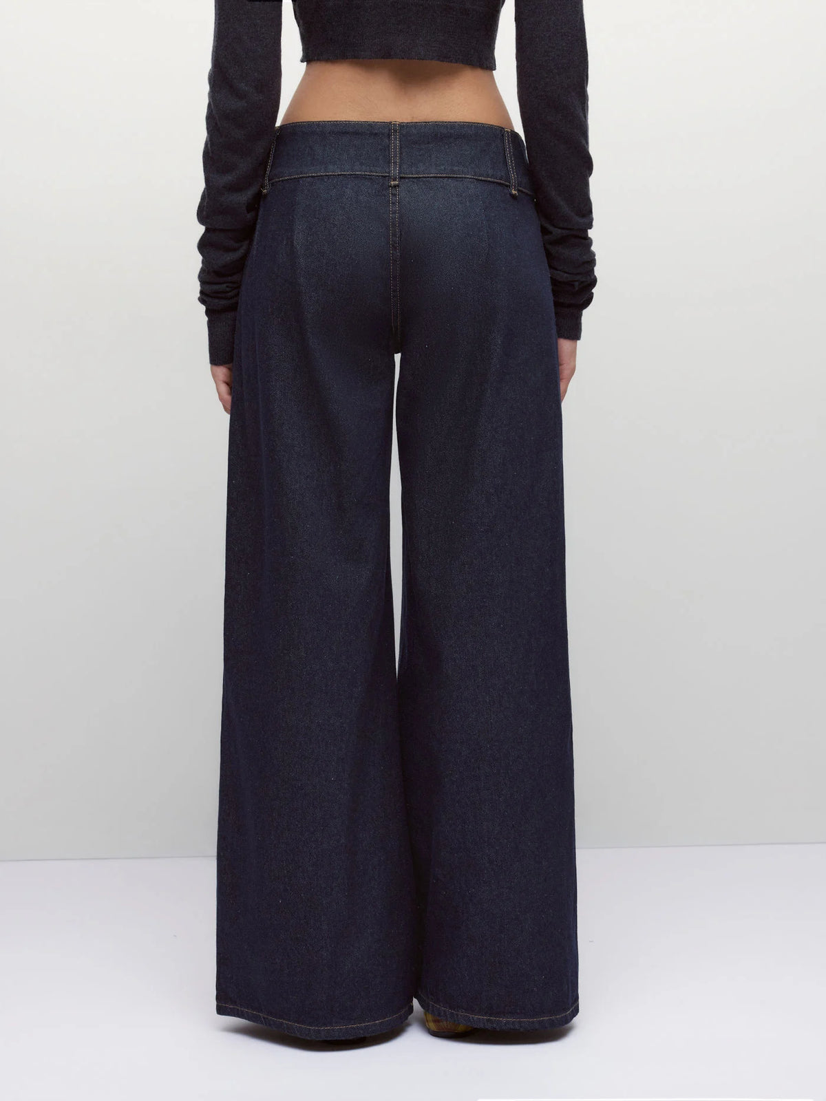Denim Low Rise Baggy Jeans