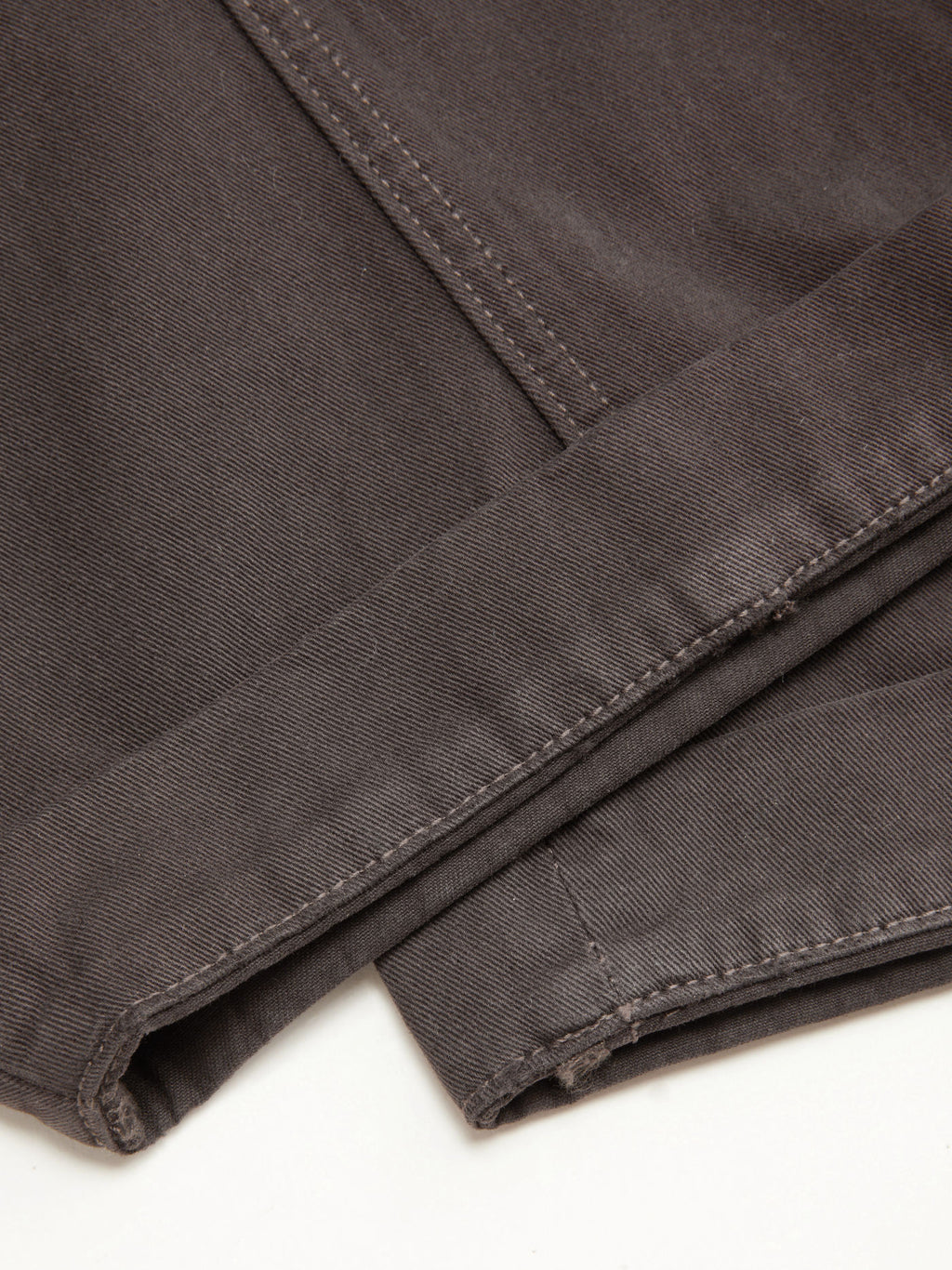 Cotton-blend Mid Rise Pocket Barrel-leg Trousers