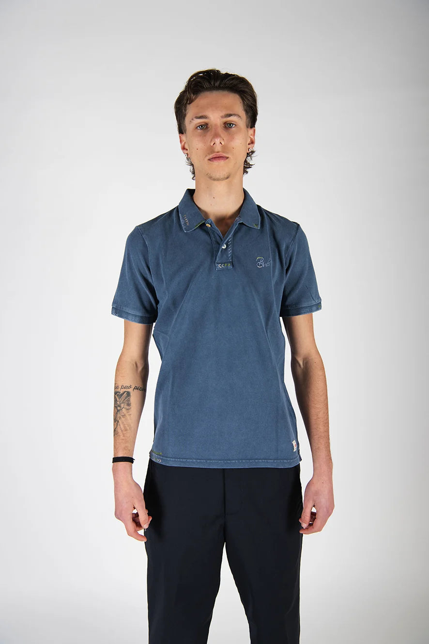 polo BASIC blu BOB