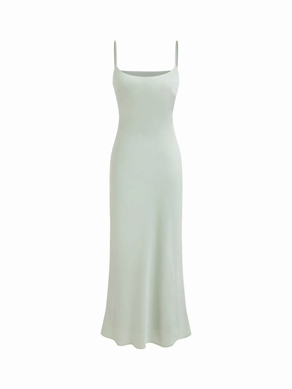 Satin Off-shoulder Cloak Sleeve Wrap Mermaid Maxi Dress
